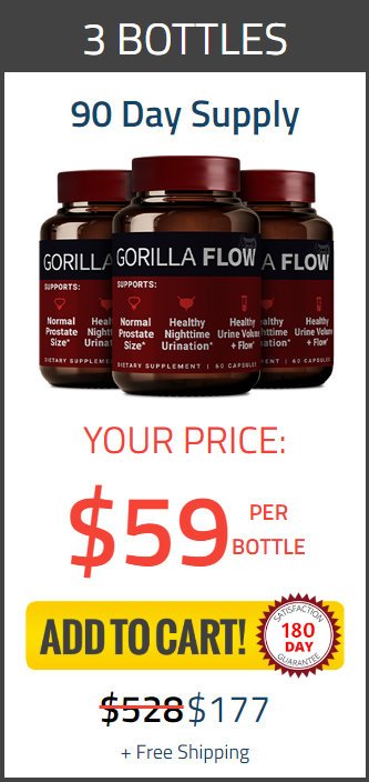 Gorilla Flow - 3 Bottles